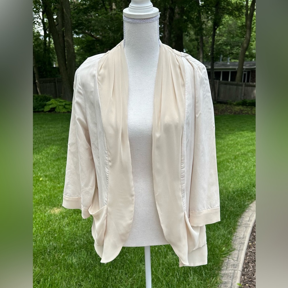 Lauren Conrad Dainty Cream Cardigan, Large